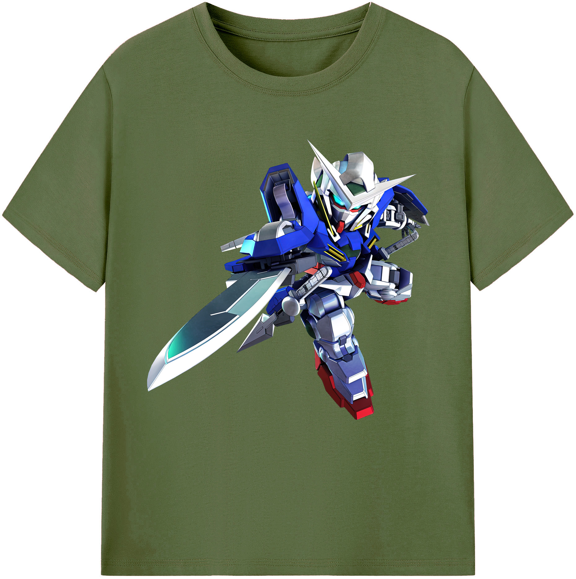 （画像用） 機動戦士ガンダム Mobile Suit Gundam 綿100％半袖Tシャツ（フロントプリント）